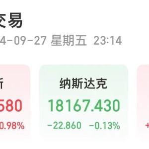 重磅数据公布，道指创历史新高！中概股继续走强！蔚来涨超12%，小鹏汽车涨超7%，拼多多、携程涨超6%