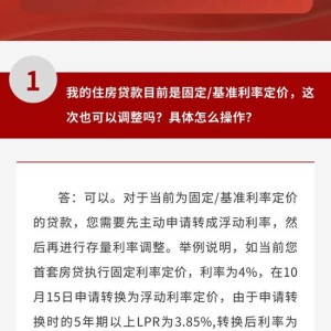 多家银行发布公告 事关存量房贷利率调整