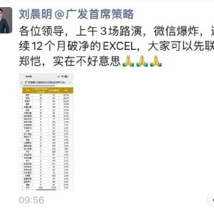 行情突然启动！分析师忙炸了，朋友圈直接发行业excel并道歉