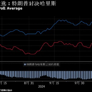 美国大选追踪：哈里斯民调优势下降