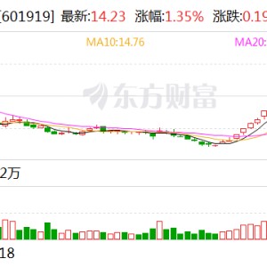 中远海控：拟以10亿元-20亿元专项贷款及自有资金回购股份