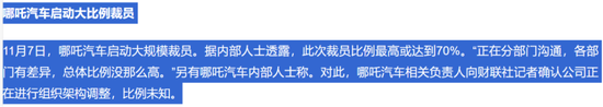 欠供应商4820万遭起诉，裁员、欠薪祸不单行，哪吒汽车：10月销量成谜，上市成唯一“救命稻草”！